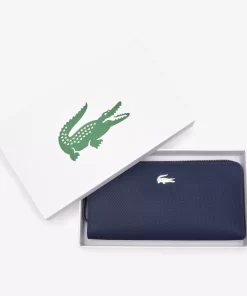 Lacoste Wallets & Small Leather Goods-Daily Lifestyle Canvas Zipped Billfold