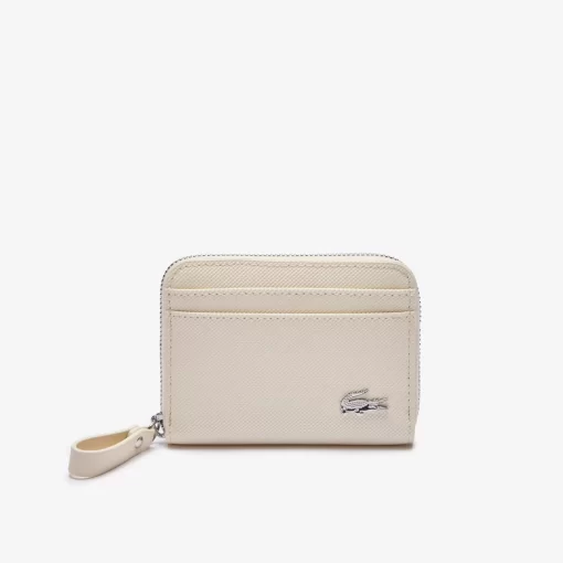 Lacoste Wallets & Small Leather Goods-Daily Lifestyle Canvas Zipped Coin Purse