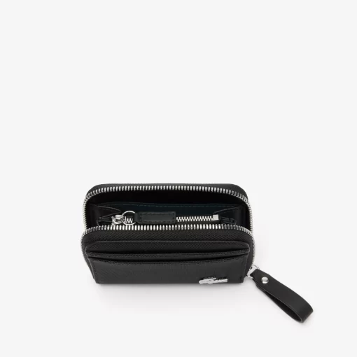 Lacoste Wallets & Small Leather Goods-Daily Lifestyle Canvas Zipped Coin Purse