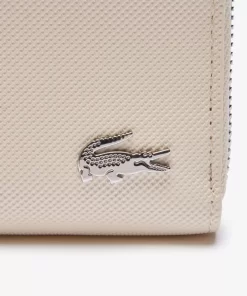 Lacoste Wallets & Small Leather Goods-Daily Lifestyle Canvas Zipped Coin Purse