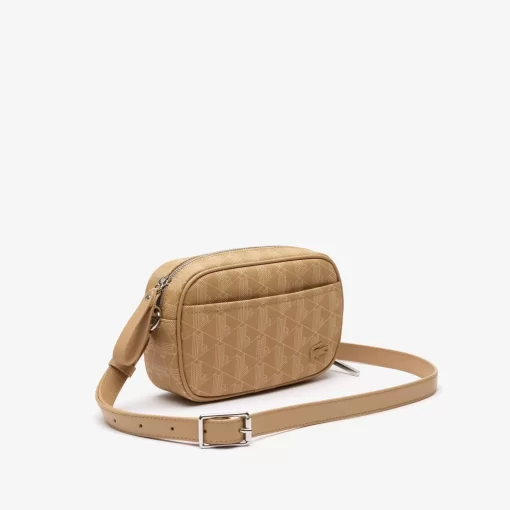 Lacoste Cross Body-Daily Lifestyle Monogram Slim Crossover Bag