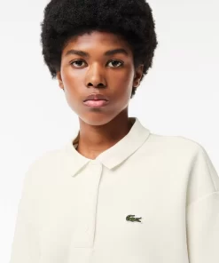 Lacoste Polo Shirts-Double Sided Cotton Pique Oversized Polo Shirt