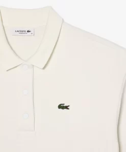 Lacoste Polo Shirts-Double Sided Cotton Pique Oversized Polo Shirt