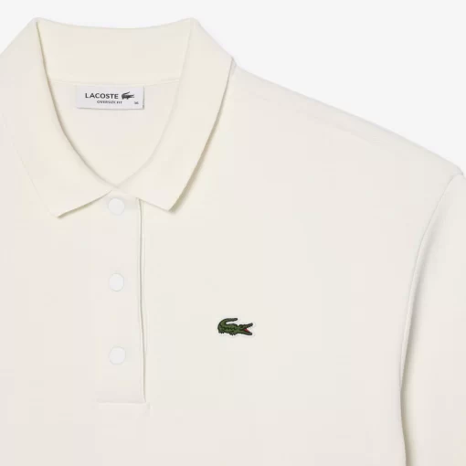 Lacoste Polo Shirts-Double Sided Cotton Pique Oversized Polo Shirt