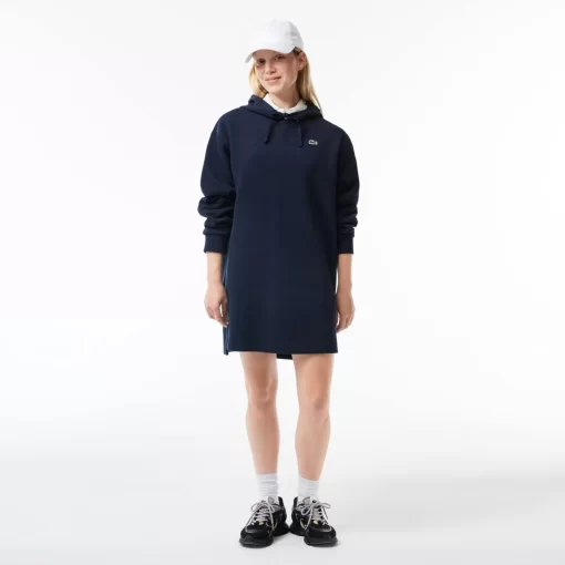 Lacoste Dresses & Skirts-Double Sided Pique Hoodie Dress