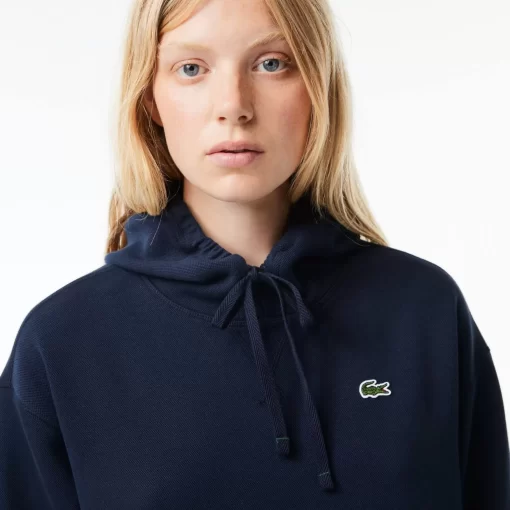 Lacoste Dresses & Skirts-Double Sided Pique Hoodie Dress