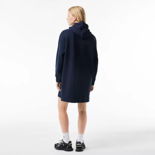 Lacoste Dresses & Skirts-Double Sided Pique Hoodie Dress