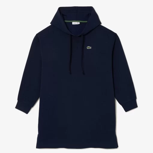 Lacoste Dresses & Skirts-Double Sided Pique Hoodie Dress