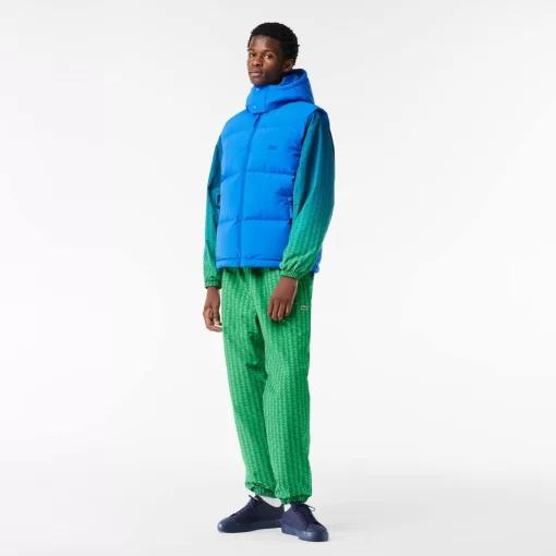 Lacoste Jackets & Coats-Down Gilet With Quilted Crocodile