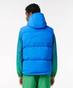 Lacoste Jackets & Coats-Down Gilet With Quilted Crocodile