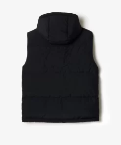 Lacoste Jackets & Coats-Down Gilet With Quilted Crocodile