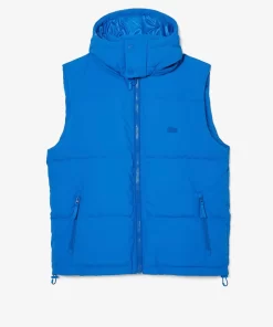 Lacoste Jackets & Coats-Down Gilet With Quilted Crocodile