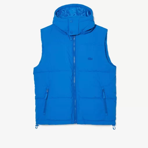 Lacoste Jackets & Coats-Down Gilet With Quilted Crocodile