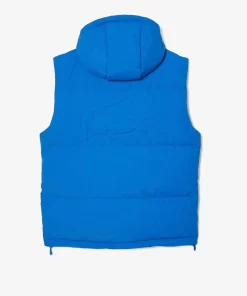 Lacoste Jackets & Coats-Down Gilet With Quilted Crocodile