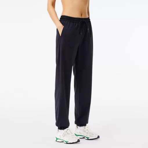 Lacoste Trousers & Shorts-Draped Wool Trousers