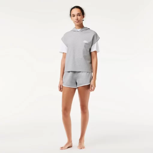 Lacoste Underwear & Loungewear-Elasticated Waist Lounge Shorts