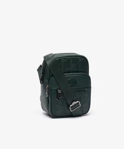 Lacoste Bags-Embossed Monogram Small Crossover Bag