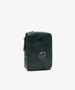 Lacoste Vertical Bags-Embossed Monogram Vertical Satchel