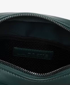 Lacoste Vertical Bags-Embossed Monogram Vertical Satchel