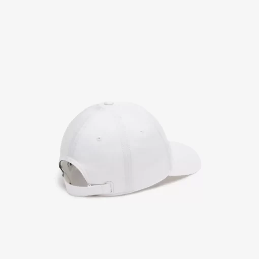 Lacoste Caps & Hats-Embroidered Cotton Gabardine Cap