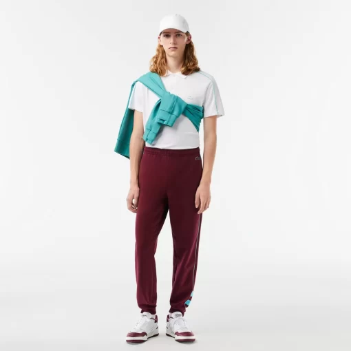 Lacoste Trousers & Shorts-Embroidered Regular Fit Jogger Track Pants