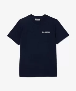 Lacoste T-Shirts-Embroidery Detail Jersey T-Shirt