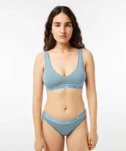 Lacoste Underwear & Loungewear-Essential V Neck Bralette