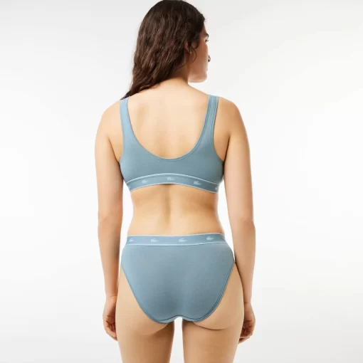 Lacoste Underwear & Loungewear-Essential V Neck Bralette