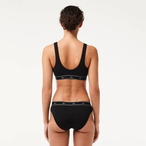 Lacoste Underwear & Loungewear-Essential V Neck Bralette