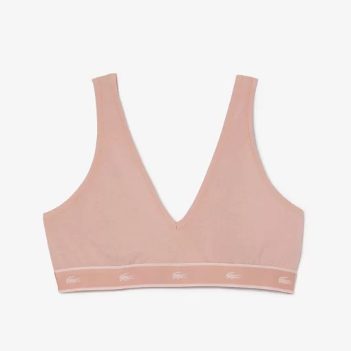 Lacoste Underwear & Loungewear-Essential V Neck Bralette