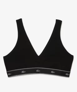 Lacoste Underwear & Loungewear-Essential V Neck Bralette