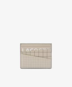 Lacoste Wallets & Small Leather Goods-Fg Contrast Branding Leather Card Holder