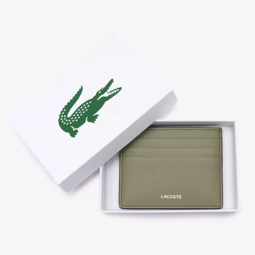 Lacoste Wallets & Small Leather Goods-Fg Contrast Branding Leather Card Holder