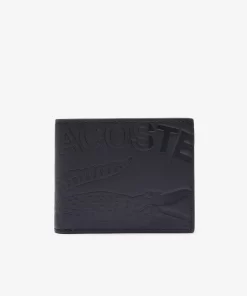 Lacoste Wallets & Small Leather Goods-Fg Crocodile Print Small Billfold