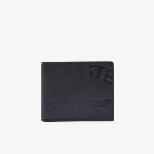 Lacoste Wallets & Small Leather Goods-Fg Crocodile Print Small Billfold