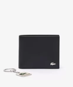 Lacoste Wallets & Small Leather Goods-Fg Wallet And Key Chain Gift Set