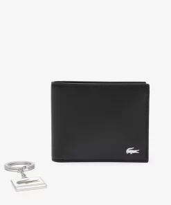 Lacoste Wallets & Small Leather Goods-Fg Wallet And Key Chain Gift Set