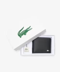 Lacoste Wallets & Small Leather Goods-Fg Wallet And Key Chain Gift Set