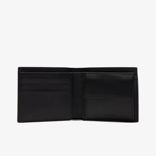 Lacoste Wallets & Small Leather Goods-Fg Wallet And Polo Key Chain Gift Set