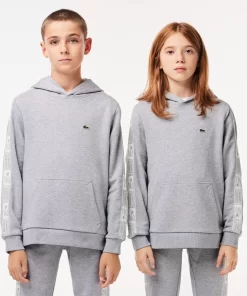 Lacoste Girl Clothing-Fleece Cotton Hoodie