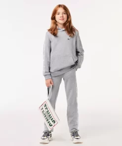 Lacoste Girl Clothing-Fleece Cotton Hoodie