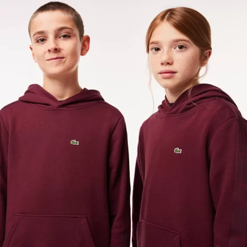 Lacoste Girl Clothing-Fleece Cotton Hoodie