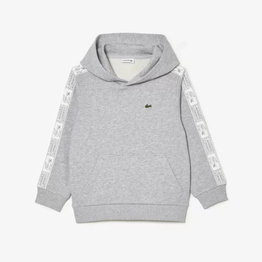 Lacoste Girl Clothing-Fleece Cotton Hoodie