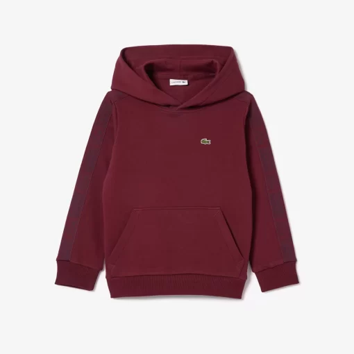 Lacoste Girl Clothing-Fleece Cotton Hoodie