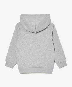 Lacoste Girl Clothing-Fleece Cotton Hoodie