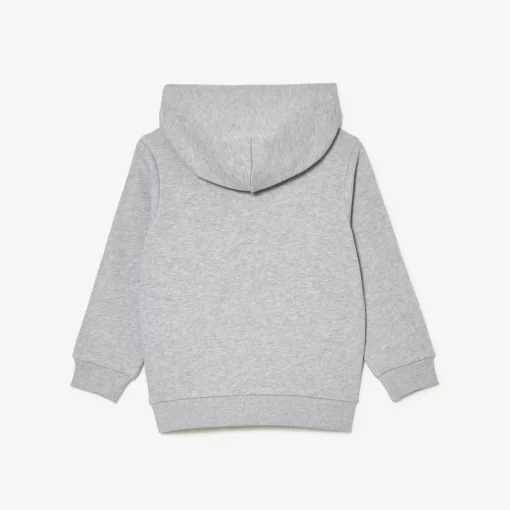 Lacoste Girl Clothing-Fleece Cotton Hoodie