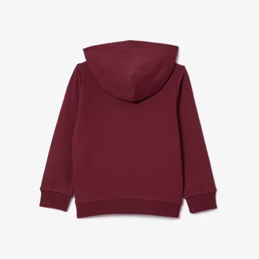 Lacoste Girl Clothing-Fleece Cotton Hoodie