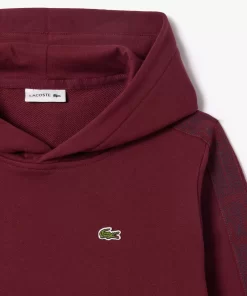 Lacoste Girl Clothing-Fleece Cotton Hoodie