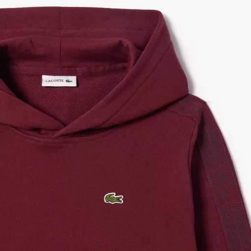 Lacoste Girl Clothing-Fleece Cotton Hoodie