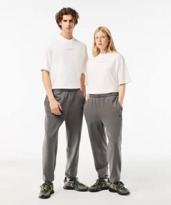 Lacoste Trousers & Shorts-Fleece Cotton Jogger Track Pants